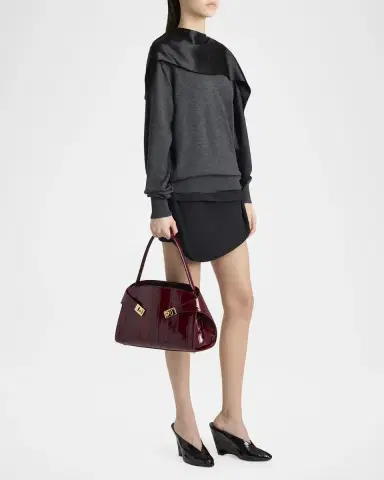 Ferragamo Hug Eel Leather Shoulder Bag | Thumbnail 5 Ferragamo Hug Eel Leather Shoulder Bag | Thumbnail 5