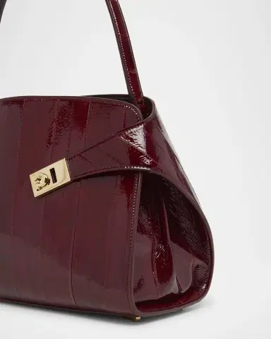 Ferragamo Hug Eel Leather Shoulder Bag | Thumbnail 6 Ferragamo Hug Eel Leather Shoulder Bag | Thumbnail 6