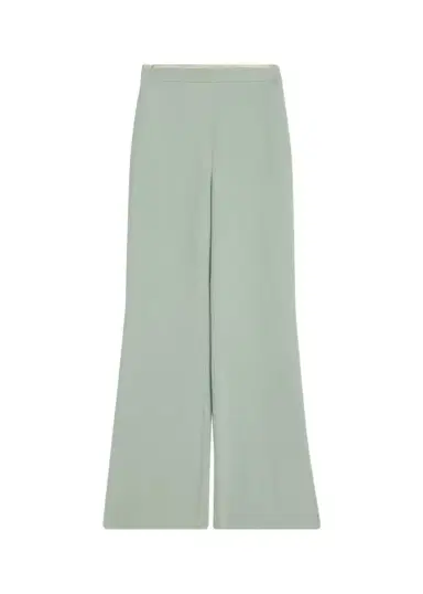 Valentino Garavani Silk Crepe Flare Trousers | Thumbnail 1 Valentino Garavani Silk Crepe Flare Trousers | Thumbnail 1