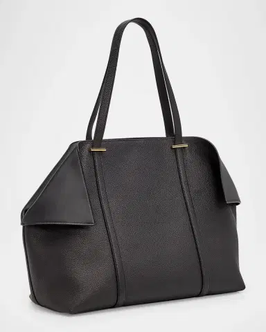 Ferragamo Folded Leather Tote Bag | Thumbnail 3 Ferragamo Folded Leather Tote Bag | Thumbnail 3