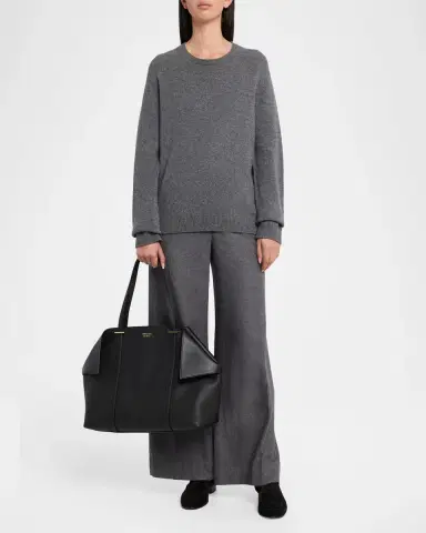 Ferragamo Folded Leather Tote Bag | Thumbnail 5 Ferragamo Folded Leather Tote Bag | Thumbnail 5