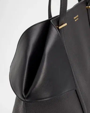 Ferragamo Folded Leather Tote Bag | Thumbnail 6 Ferragamo Folded Leather Tote Bag | Thumbnail 6
