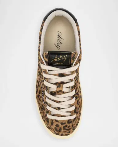 Autry Windscape Leopard Suede Low-Top Sneakers | Thumbnail 6 Autry Windscape Leopard Suede Low-Top Sneakers | Thumbnail 6