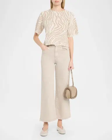 Le Jean Juliette Wide-Leg Ankle Jeans | Thumbnail 2 Le Jean Juliette Wide-Leg Ankle Jeans | Thumbnail 2