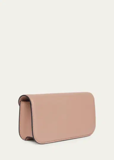 Valentino Garavani Loco Crystal VLogo Leather Shoulder Bag | Thumbnail 3 Valentino Garavani Loco Crystal VLogo Leather Shoulder Bag | Thumbnail 3