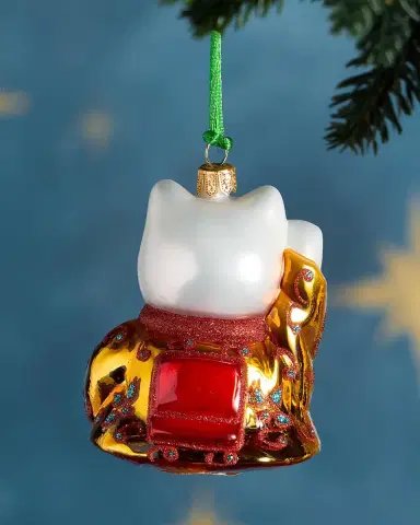 Exclusive Sir Maneki-Neko Christmas Ornament | Thumbnail 2 Exclusive Sir Maneki-Neko Christmas Ornament | Thumbnail 2