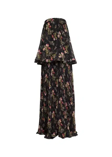 Cinq à Sept Love Letter Floral Strapless Maxi Dress | Thumbnail 1 Cinq à Sept Love Letter Floral Strapless Maxi Dress | Thumbnail 1