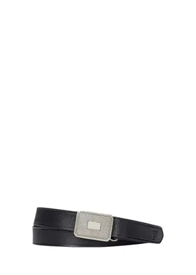 Polo Ralph Lauren Engine Turn Leather Belt | Thumbnail 1 Polo Ralph Lauren Engine Turn Leather Belt | Thumbnail 1