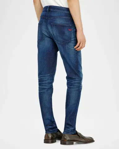 Diesel Men's D-2062 d-strukt- Stretch Denim Slim-Fit Jeans | Thumbnail 3 Diesel Men's D-2062 d-strukt- Stretch Denim Slim-Fit Jeans | Thumbnail 3