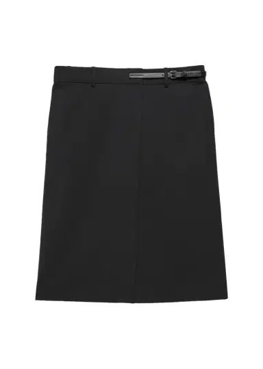 Helmut Lang Belted Asymmetric Skirt | Thumbnail 1 Helmut Lang Belted Asymmetric Skirt | Thumbnail 1