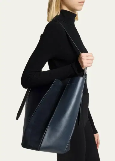 Proenza Schouler Hex Leather & Calf Hair Bucket Bag | Thumbnail 2 Proenza Schouler Hex Leather & Calf Hair Bucket Bag | Thumbnail 2