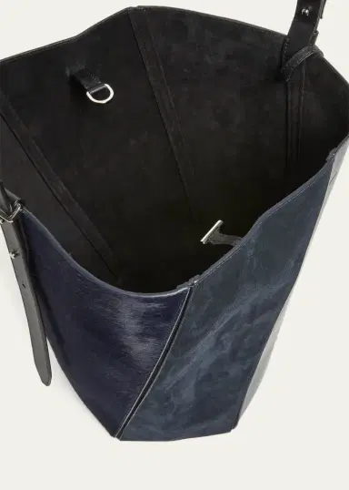 Proenza Schouler Hex Leather & Calf Hair Bucket Bag | Thumbnail 4 Proenza Schouler Hex Leather & Calf Hair Bucket Bag | Thumbnail 4