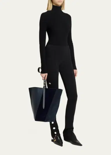 Proenza Schouler Hex Leather & Calf Hair Bucket Bag | Thumbnail 5 Proenza Schouler Hex Leather & Calf Hair Bucket Bag | Thumbnail 5