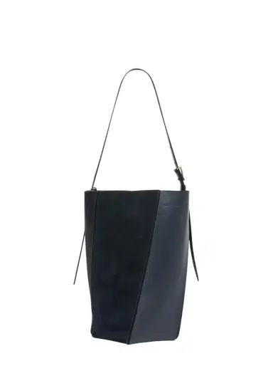 Proenza Schouler Hex Leather & Calf Hair Bucket Bag | Thumbnail 1 Proenza Schouler Hex Leather & Calf Hair Bucket Bag | Thumbnail 1