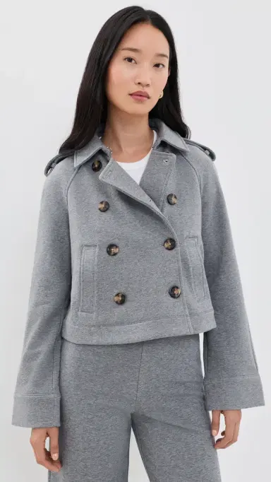 Veronica Beard Jean Cropped Conneley Trench Coat | Thumbnail 2 Veronica Beard Jean Cropped Conneley Trench Coat | Thumbnail 2