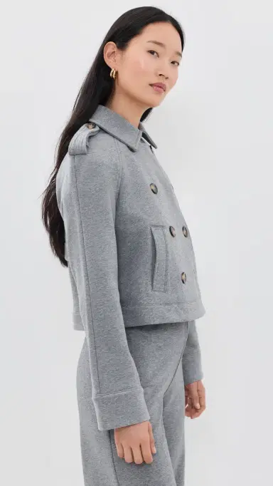 Veronica Beard Jean Cropped Conneley Trench Coat | Thumbnail 4 Veronica Beard Jean Cropped Conneley Trench Coat | Thumbnail 4