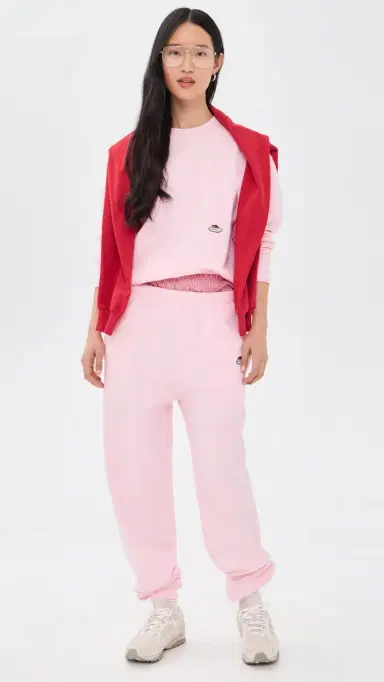 Hommegirls Homme Girls X Fruit of The oom Sweatpants Baby Pink | Thumbnail 5 Hommegirls Homme Girls X Fruit of The oom Sweatpants Baby Pink | Thumbnail 5