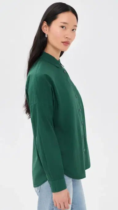 Alex Mill Jo Poplin Button Down Shirt | Thumbnail 4 Alex Mill Jo Poplin Button Down Shirt | Thumbnail 4