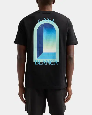 Casablanca Classic Graphic Cotton Crewneck T-Shirt | Thumbnail 3 Casablanca Classic Graphic Cotton Crewneck T-Shirt | Thumbnail 3
