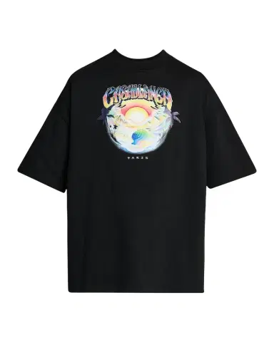 Casablanca Oversized Logo Graphic Cotton Crewneck T-Shirt | Thumbnail 1 Casablanca Oversized Logo Graphic Cotton Crewneck T-Shirt | Thumbnail 1
