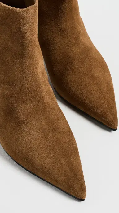 Black Suede Studio Blaze 45 Booties Tobacco Suede | Thumbnail 6 Black Suede Studio Blaze 45 Booties Tobacco Suede | Thumbnail 6