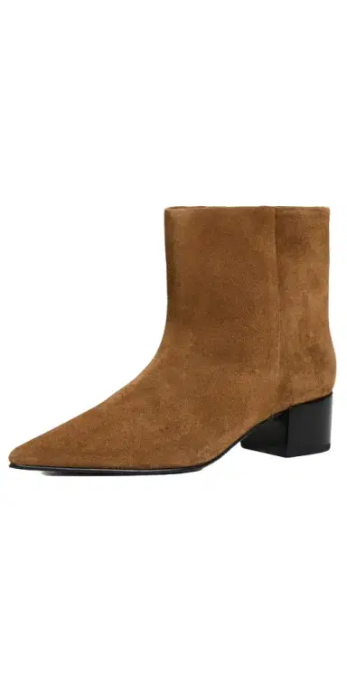 Black Suede Studio Blaze 45 Booties Tobacco Suede | Thumbnail 1 Black Suede Studio Blaze 45 Booties Tobacco Suede | Thumbnail 1