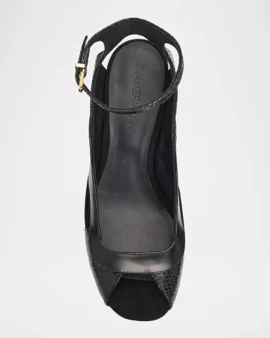 Zimmermann Marvi 75MM Leather Sandals | Thumbnail 6 Zimmermann Marvi 75MM Leather Sandals | Thumbnail 6
