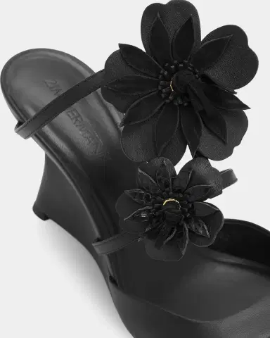 Zimmermann 85mm Belara Leather Wedge Sandals | Thumbnail 5 Zimmermann 85mm Belara Leather Wedge Sandals | Thumbnail 5