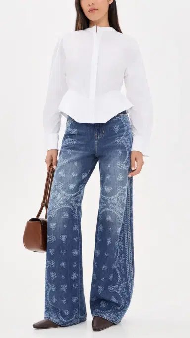 Veronica Beard Jean Taylor Jeans | Thumbnail 5 Veronica Beard Jean Taylor Jeans | Thumbnail 5