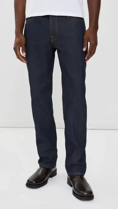 Nudie Jeans Rad Rufus Relaxed Straight Jeans Dry One | Thumbnail 2 Nudie Jeans Rad Rufus Relaxed Straight Jeans Dry One | Thumbnail 2