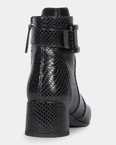 Roger Vivier Tres Vivier 45MM Snakeskin-Embossed Leather Ankle Boots | Thumbnail 2 Roger Vivier Tres Vivier 45MM Snakeskin-Embossed Leather Ankle Boots | Thumbnail 2