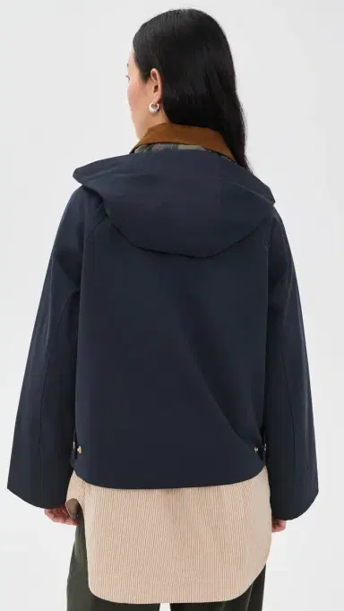 Barbour Terrington Showerproof Jacket Dark Navy/Shadow Classic | Thumbnail 3 Barbour Terrington Showerproof Jacket Dark Navy/Shadow Classic | Thumbnail 3
