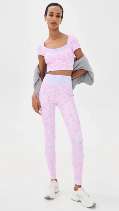 LoveShackFancy Lianelle Top Stonewash auve | Thumbnail 5 LoveShackFancy Lianelle Top Stonewash auve | Thumbnail 5
