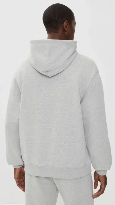Malbon Fesque Hoodie Heather Grey | Thumbnail 3 Malbon Fesque Hoodie Heather Grey | Thumbnail 3
