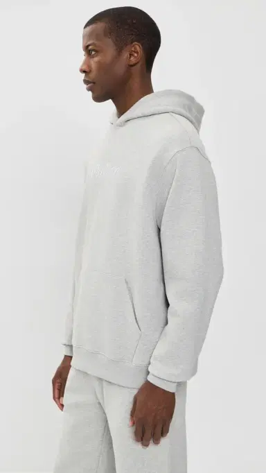 Malbon Fesque Hoodie Heather Grey | Thumbnail 4 Malbon Fesque Hoodie Heather Grey | Thumbnail 4