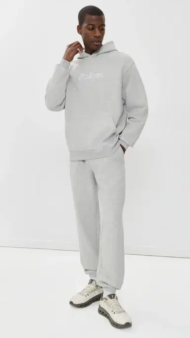 Malbon Fesque Hoodie Heather Grey | Thumbnail 5 Malbon Fesque Hoodie Heather Grey | Thumbnail 5