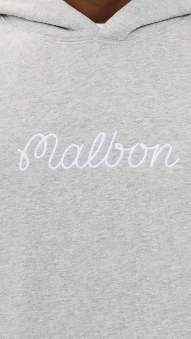 Malbon Fesque Hoodie Heather Grey | Thumbnail 6 Malbon Fesque Hoodie Heather Grey | Thumbnail 6