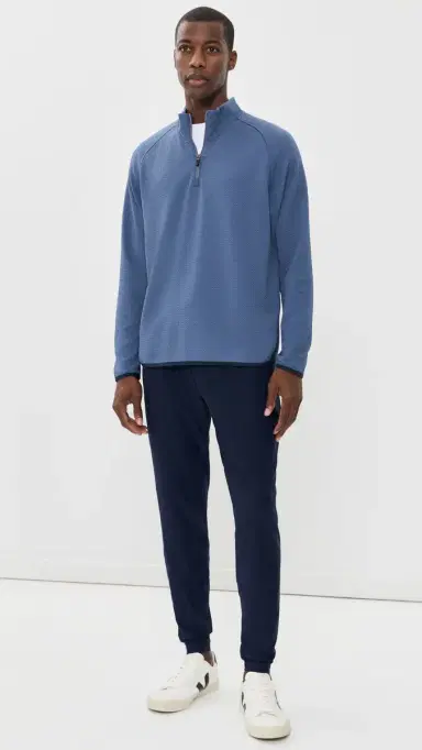 Rhone Founder's Golf 1/4 Zip Vintage Indigo | Thumbnail 5 Rhone Founder's Golf 1/4 Zip Vintage Indigo | Thumbnail 5