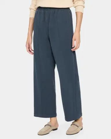 Brunello Cucinelli Smooth Cotton Fleece Ankle Sweatpants | Thumbnail 4 Brunello Cucinelli Smooth Cotton Fleece Ankle Sweatpants | Thumbnail 4