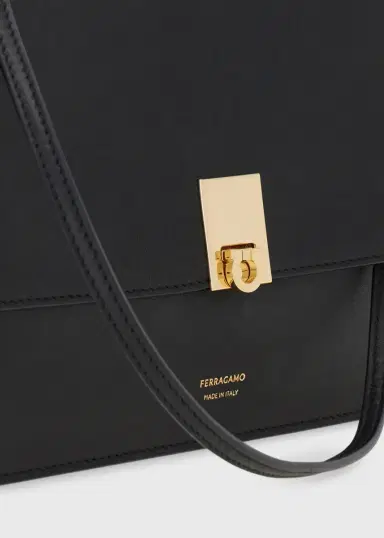 Ferragamo Cara Leather Shoulder Bag | Thumbnail 4 Ferragamo Cara Leather Shoulder Bag | Thumbnail 4