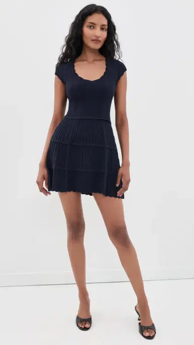 LoveShackFancy Taegan Dress idnight Kiss | Thumbnail 5 LoveShackFancy Taegan Dress idnight Kiss | Thumbnail 5