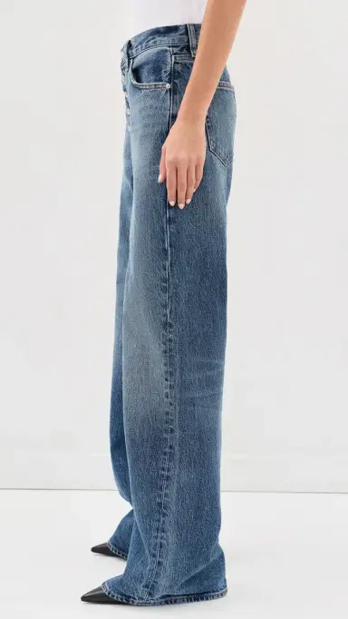 Frame The Loose Exposed Buttons Jeans | Thumbnail 4 Frame The Loose Exposed Buttons Jeans | Thumbnail 4