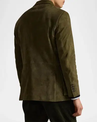 Polo Ralph Lauren Suede Single-Breasted Sport Coat | Thumbnail 3 Polo Ralph Lauren Suede Single-Breasted Sport Coat | Thumbnail 3