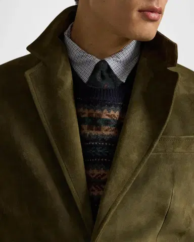 Polo Ralph Lauren Suede Single-Breasted Sport Coat | Thumbnail 5 Polo Ralph Lauren Suede Single-Breasted Sport Coat | Thumbnail 5