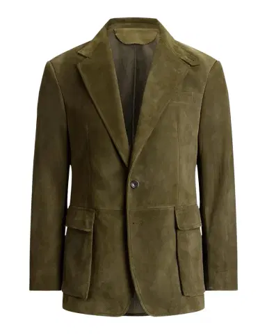 Polo Ralph Lauren Suede Single-Breasted Sport Coat | Thumbnail 1 Polo Ralph Lauren Suede Single-Breasted Sport Coat | Thumbnail 1