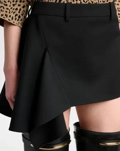 Givenchy Asymmetric Slashed Mini Skirt | Thumbnail 5 Givenchy Asymmetric Slashed Mini Skirt | Thumbnail 5