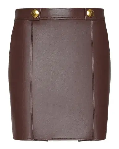 L'Agence Nolina Faux-Leather Sheath Mini Skirt | Thumbnail 1 L'Agence Nolina Faux-Leather Sheath Mini Skirt | Thumbnail 1