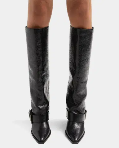 Schutz Parker Up 85MM Leather Boots | Thumbnail 2 Schutz Parker Up 85MM Leather Boots | Thumbnail 2