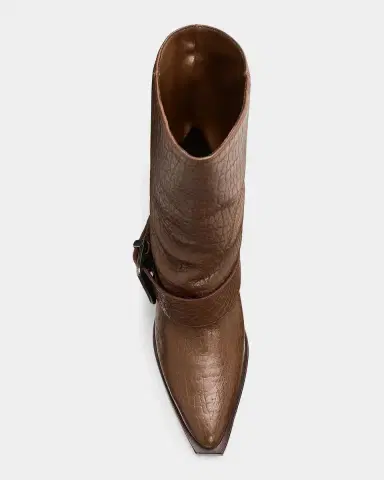 Schutz Parker 85MM Buckled Leather Booties | Thumbnail 6 Schutz Parker 85MM Buckled Leather Booties | Thumbnail 6