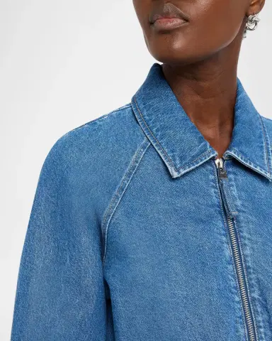 Cinq à Sept Briar Belted Denim Jacket | Thumbnail 5 Cinq à Sept Briar Belted Denim Jacket | Thumbnail 5